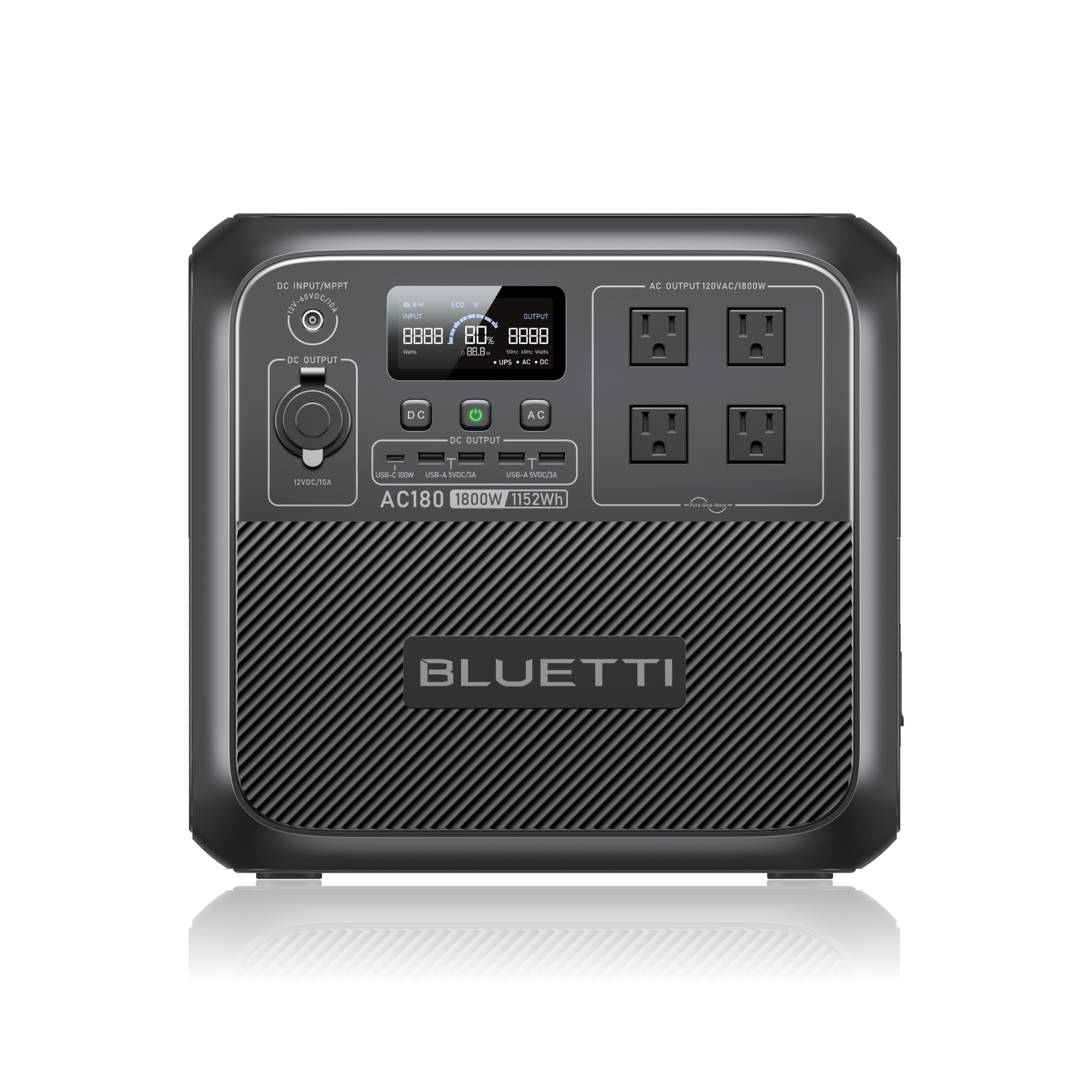Bluetti AC180 portable power station product photo